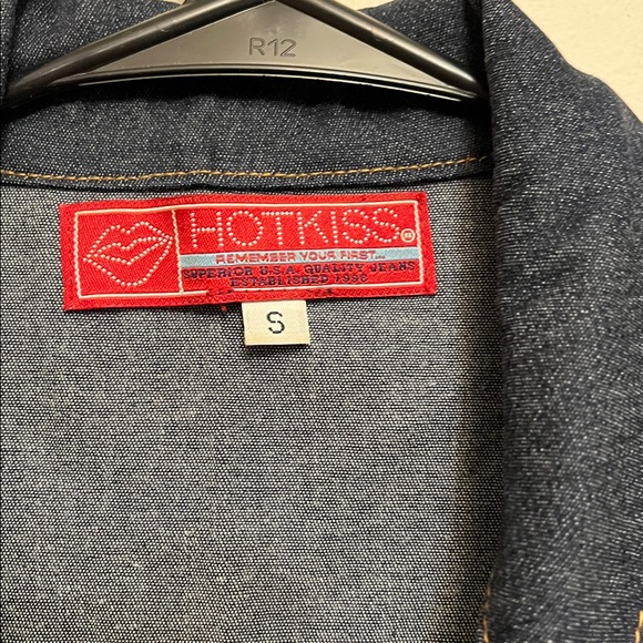 Hot Kiss Y2K Denim Button-Up Dress - Picture 2 of 7